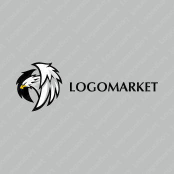 eスポーツと鷹と翼のロゴ