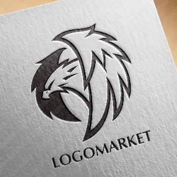 eスポーツと鷹と翼のロゴ