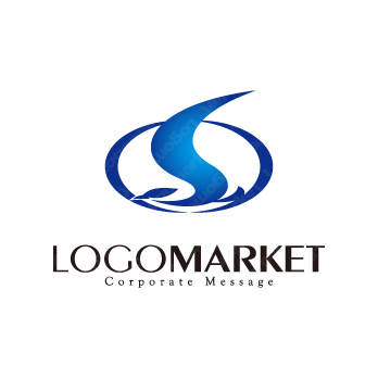鳥と飛翔とSのロゴ