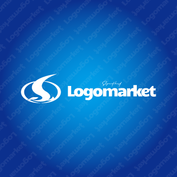 鳥と飛翔とSのロゴ