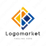 Kとkと菱形のロゴ