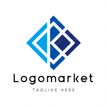 Kとkと菱形のロゴ