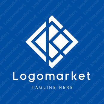 Kとkと菱形のロゴ