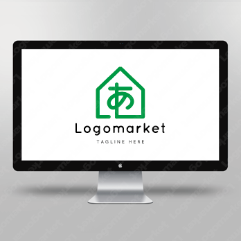 あと家と和風のロゴ