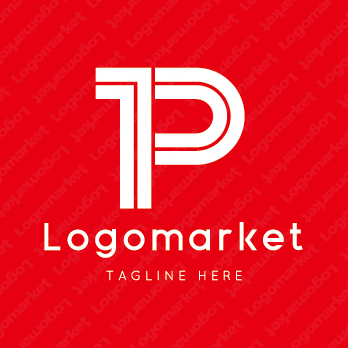 Pと1とナンバーワン のロゴ