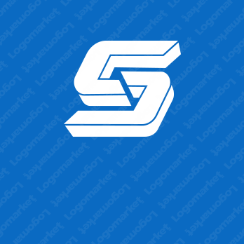 Sと立体とクールのロゴ