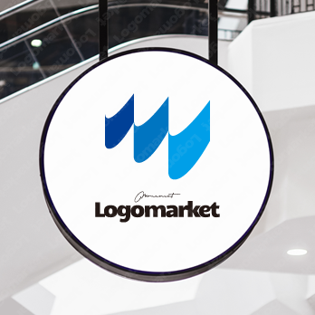 成長とリズミカルとM、Wのロゴ