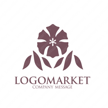 花とおもてなしと気品のロゴ