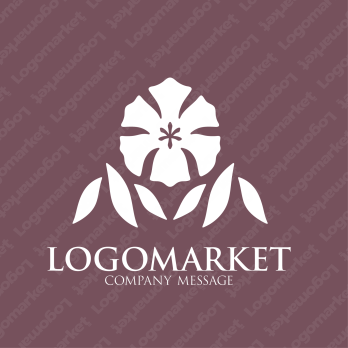 花とおもてなしと気品のロゴ