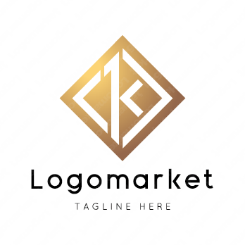 Kとkとナンバーワンのロゴ