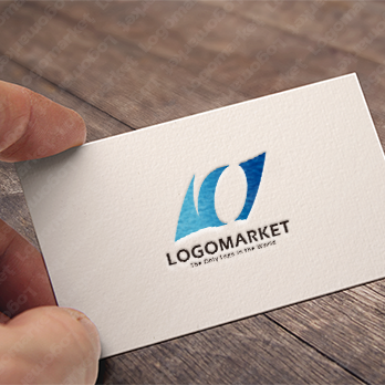 旗とタイヤと風のロゴ