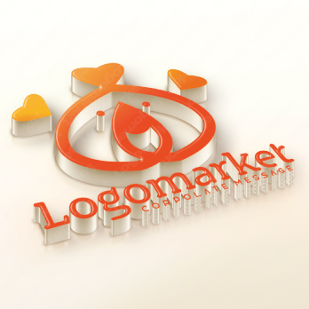 Aとaと虹のロゴ