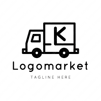 Kと車とトラックのロゴ