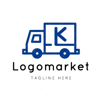 Kと車とトラックのロゴ