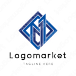 Nと1とナンバーワンのロゴ