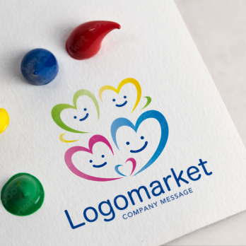 Aとaと虹のロゴ