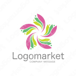 花と人と優しいのロゴ