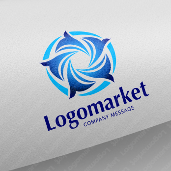 Aとaと虹のロゴ