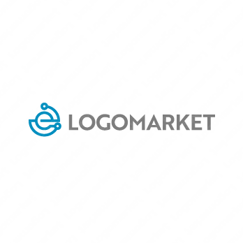 テクノロジーとeと効率化のロゴ