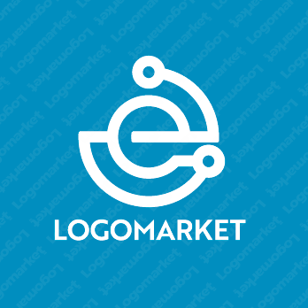 テクノロジーとeと効率化のロゴ