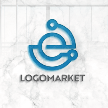 テクノロジーとeと効率化のロゴ