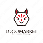 豊饒の神とお稲荷様と日本のロゴ