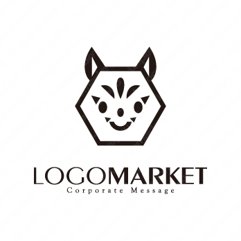 豊饒の神とお稲荷様と日本のロゴ