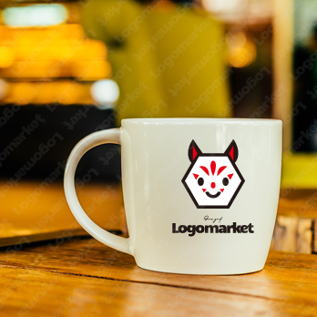 豊饒の神とお稲荷様と日本のロゴ