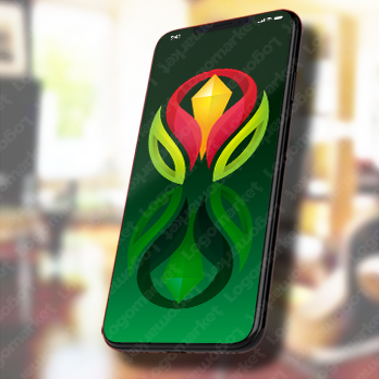 Aとaと虹のロゴ