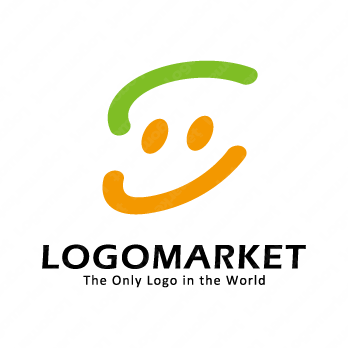 笑顔とまわるとシンプルのロゴ