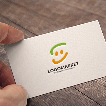 笑顔とまわるとシンプルのロゴ