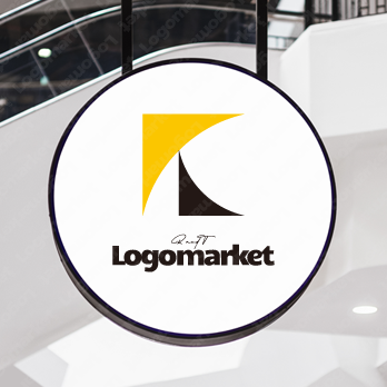 K & Tと洗練と重機のロゴ