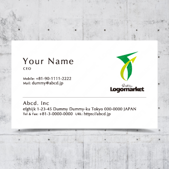 Aとaと虹のロゴ