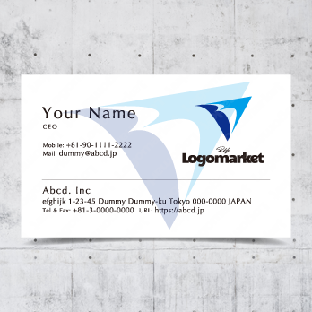 Aとaと虹のロゴ