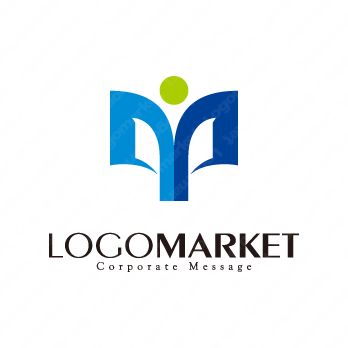 翼と本と双葉のロゴ