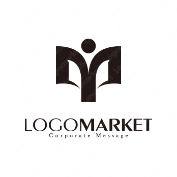 翼と本と双葉のロゴ