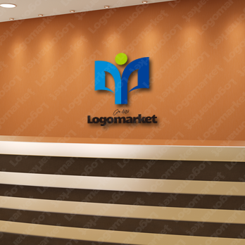 翼と本と双葉のロゴ