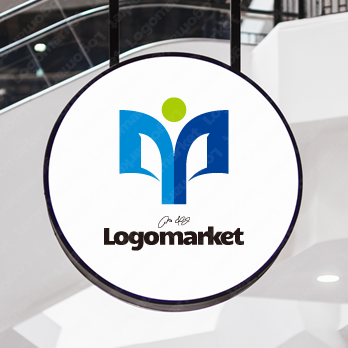 翼と本と双葉のロゴ