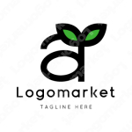 aとAと植物のロゴ
