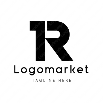 Rと1とナンバーワンのロゴ