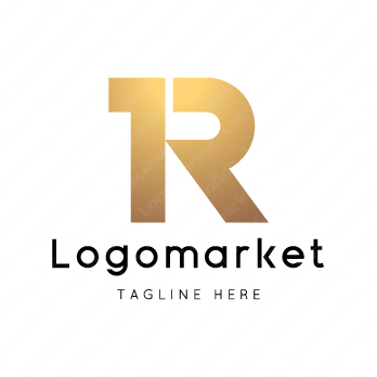 Rと1とナンバーワンのロゴ