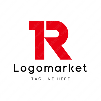 Rと1とナンバーワンのロゴ