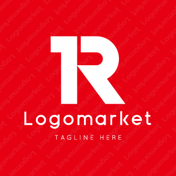 Rと1とナンバーワンのロゴ