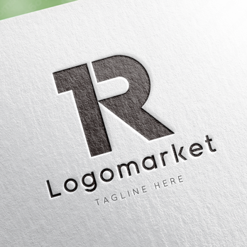 Rと1とナンバーワンのロゴ