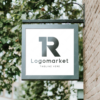 Rと1とナンバーワンのロゴ