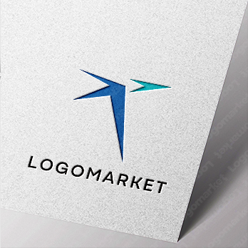 Aとaと虹のロゴ