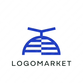 メロンと果物とフルーツのロゴ