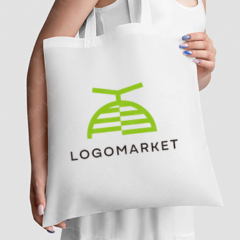 メロンと果物とフルーツのロゴ