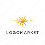 太陽とエネルギーと 安心感のロゴ