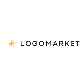 太陽とエネルギーと 安心感のロゴ